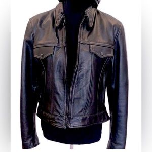 Authentic Vintage 80’s motorcycle Jacket & Chaps